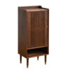 North America imported black walnut full solid wood shoe cabinet breathable small apartment metropolitan entrance foyer storage cabinet porch cabinet
